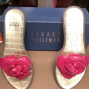 Stuart Weitzman jelly sandals